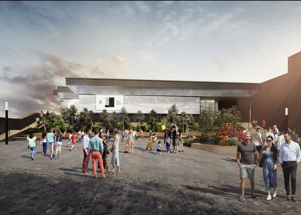 A CGI image of what the new Eastern Gateway will look like