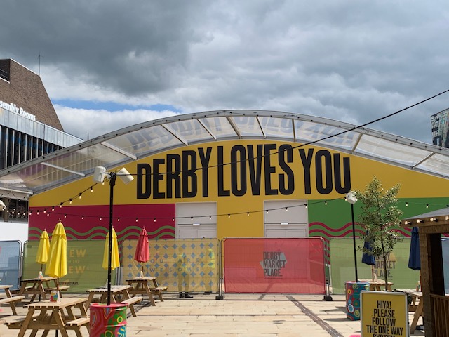 Image of the Derby Loves You Temporary venue