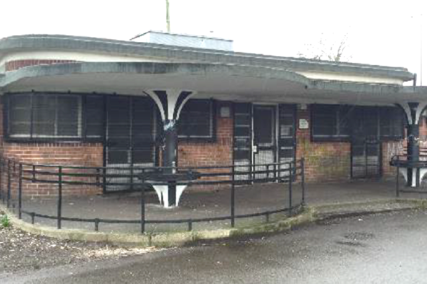 Community changing rooms building at Normanton Park 