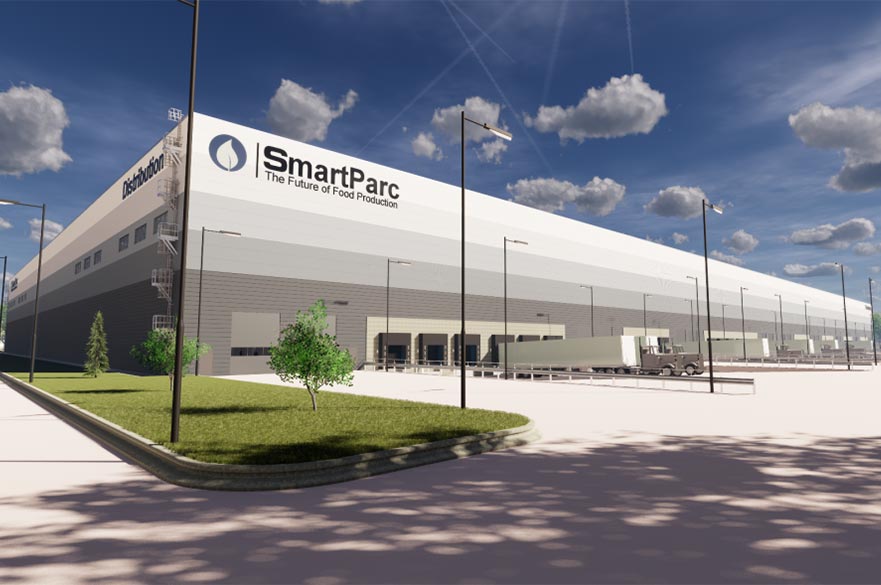 Artist impression of SmartParc building