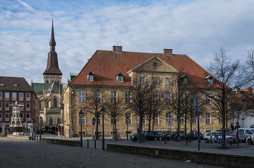 Buildings in Osnabruck Germany