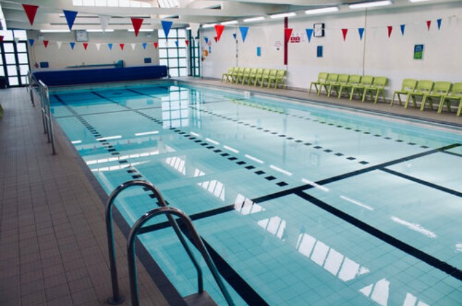 Swimming pool at Allestree Woodlands School