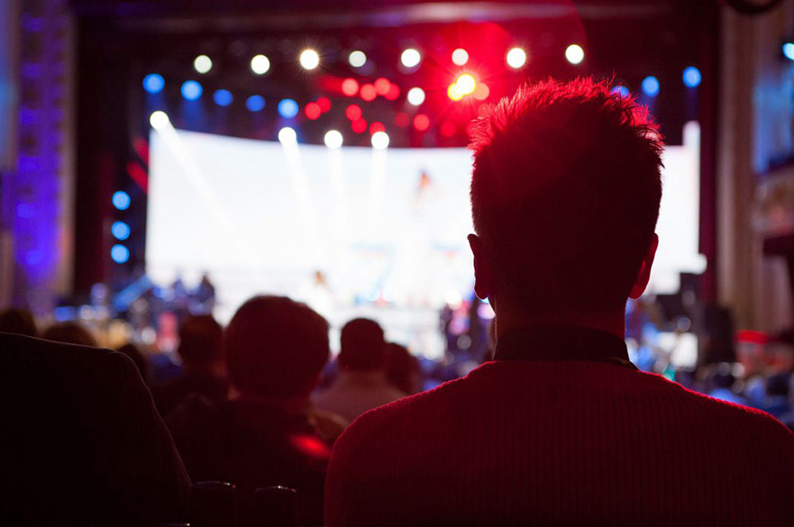 Audience at concert