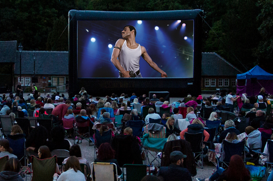 bohemian rhapsody outdoor cinema screen