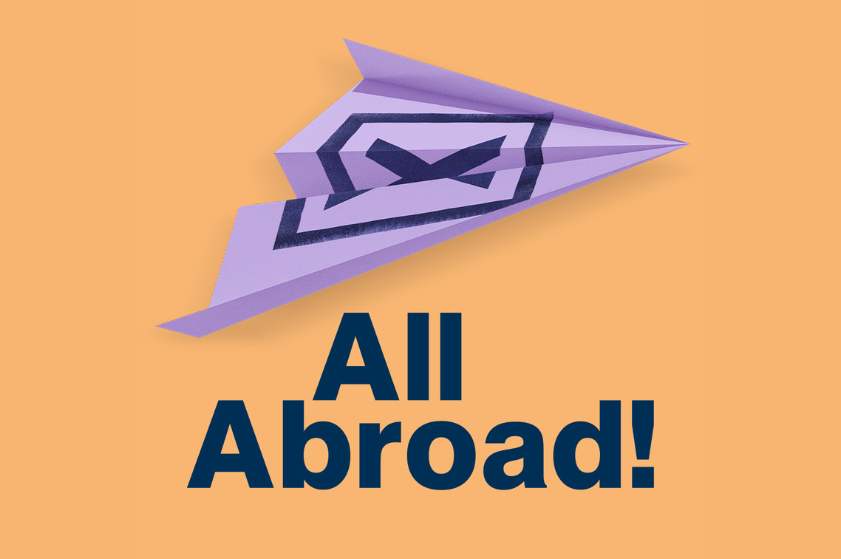 All abroad!