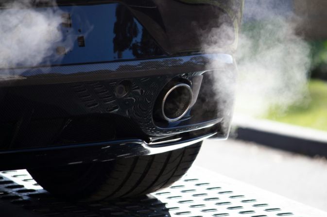 pollution from vehicle exhaust