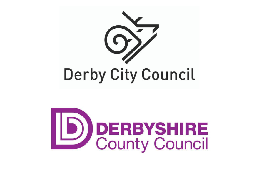 Derby City Council and Derbyshire County Council Logo