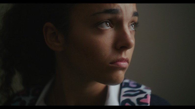 Image is taken from the film of the child staring in the short film Childhood