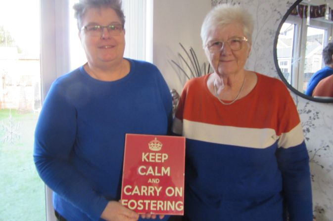 Shelley and Lyn Foster Carers