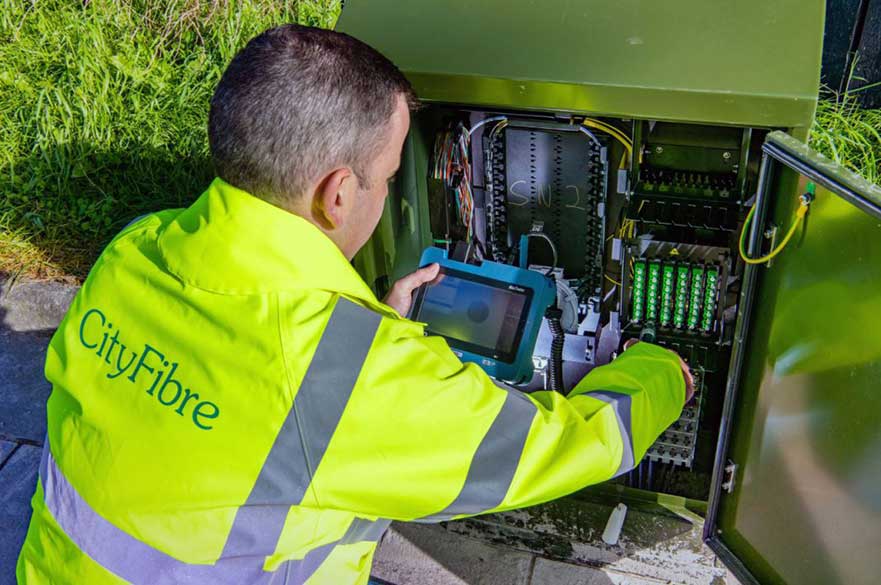 CityFibre engineer