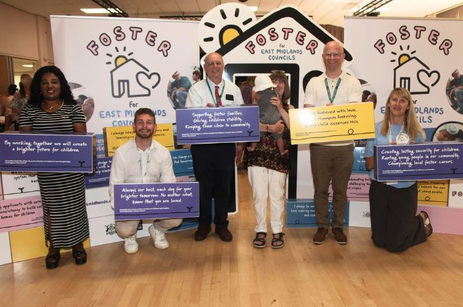 Fostering pledges for four local authorities partnership working