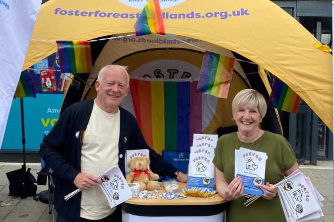 John and Carol foster carers