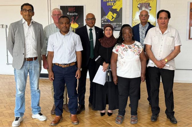 Members of New Normanton Pride in Place Board