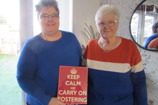 Shelley and Lyn Foster Carers