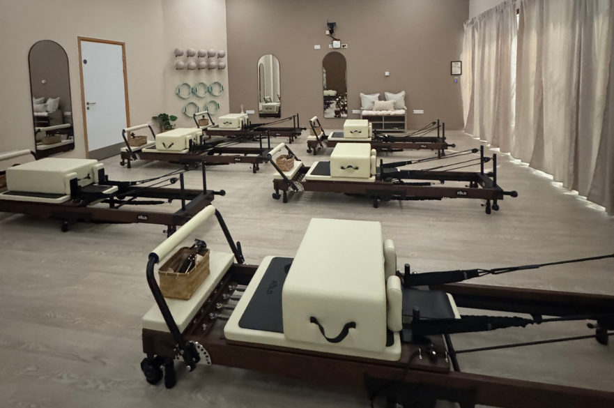Reformer beds at Derby Arena