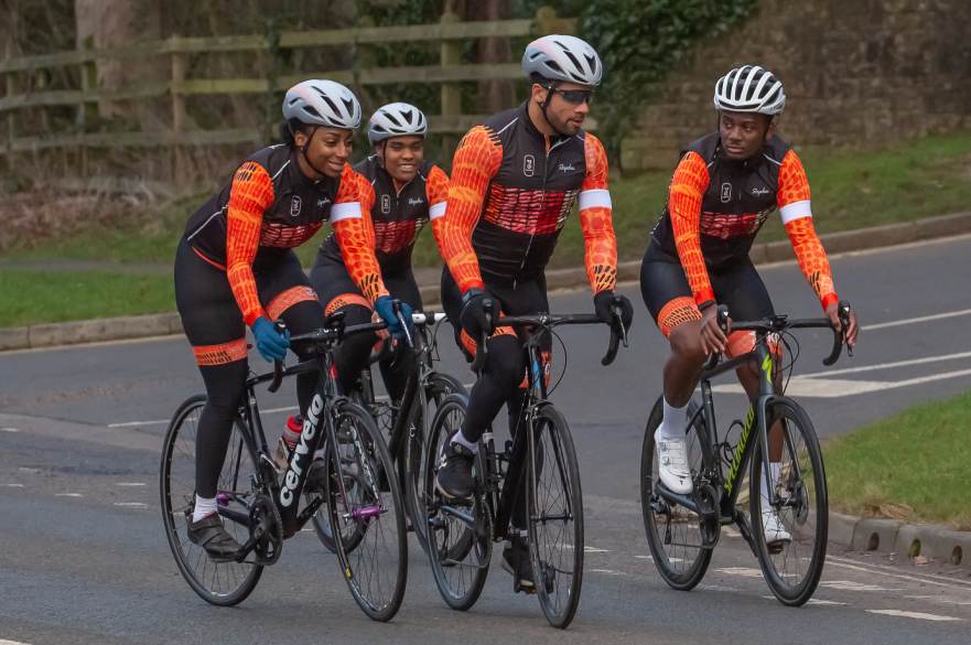 Cyclists from KC Academy founded by Kadeena Cox to encourage more diversity