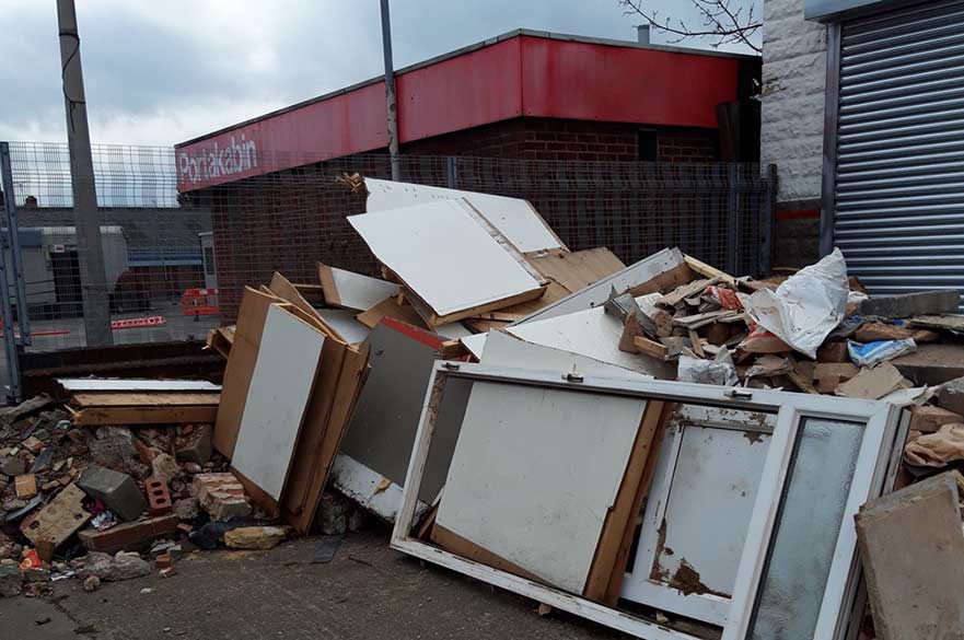 London Road Fly Tip